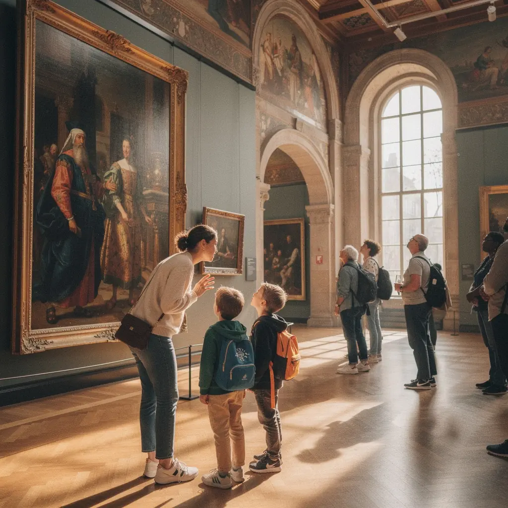 Fietsers die genieten van de schilderachtige paden door de tulpenvelden in Lisse.